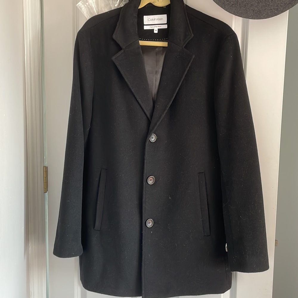 Calvin Klein precious fiber blend coat